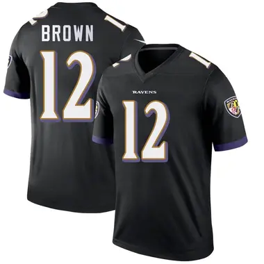 Men's Nike Baltimore Ravens Anthony Brown Jersey - Black Legend
