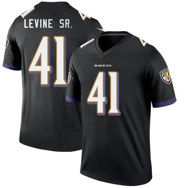 Men's Nike Baltimore Ravens Anthony Levine Sr. Jersey - Black Legend