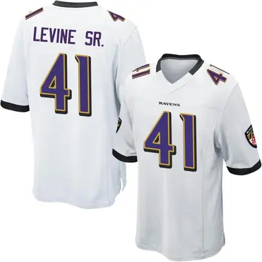 Men's Nike Baltimore Ravens Anthony Levine Sr. Jersey - White Game