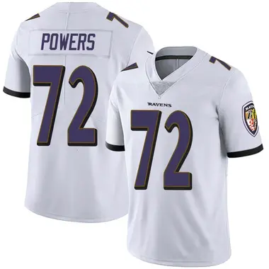 Men's Nike Baltimore Ravens Ben Powers Vapor Untouchable Jersey - White Limited