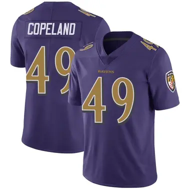 Men's Nike Baltimore Ravens Brandon Copeland Color Rush Vapor Untouchable Jersey - Purple Limited