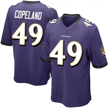 Men's Nike Baltimore Ravens Brandon Copeland Team Color Jersey - Purple Game