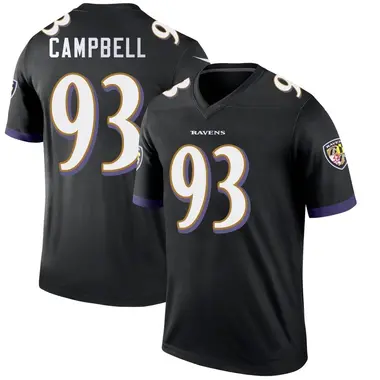 Men's Nike Baltimore Ravens Calais Campbell Jersey - Black Legend