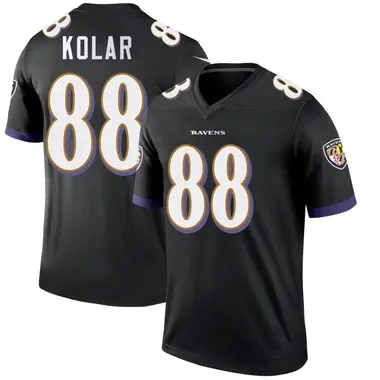 Men's Nike Baltimore Ravens Charlie Kolar Jersey - Black Legend