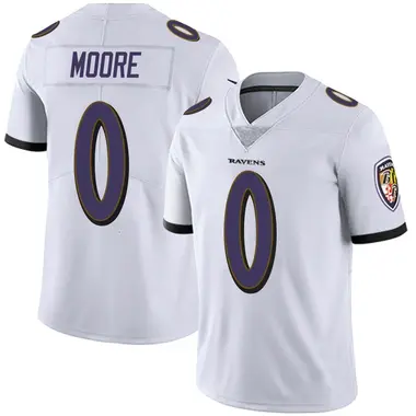 Men's Nike Baltimore Ravens Chris Moore Vapor Untouchable Jersey - White Limited