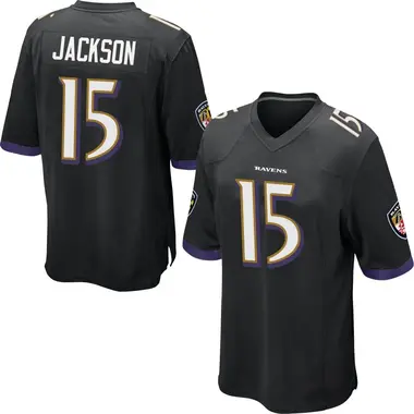 Men's Nike Baltimore Ravens DeSean Jackson Jersey - Black Game