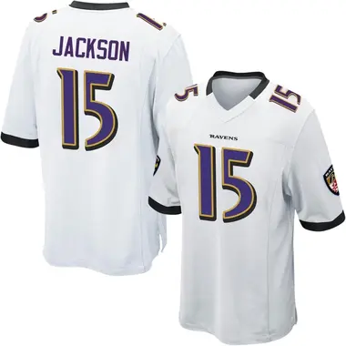 Men's Nike Baltimore Ravens DeSean Jackson Jersey - White Game