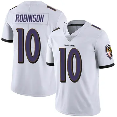 Men's Nike Baltimore Ravens Demarcus Robinson Vapor Untouchable Jersey - White Limited