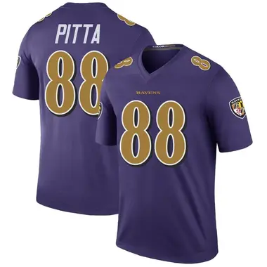 Men's Nike Baltimore Ravens Dennis Pitta Color Rush Jersey - Purple Legend