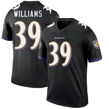 Men's Nike Baltimore Ravens Denzel Williams Jersey - Black Legend