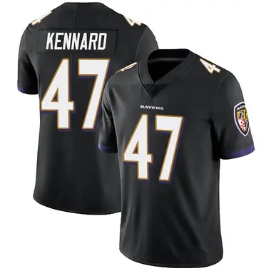 Men's Nike Baltimore Ravens Devon Kennard Alternate Vapor Untouchable Jersey - Black Limited