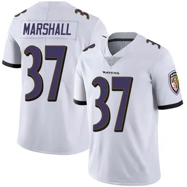 Men's Nike Baltimore Ravens Iman Marshall Vapor Untouchable Jersey - White Limited
