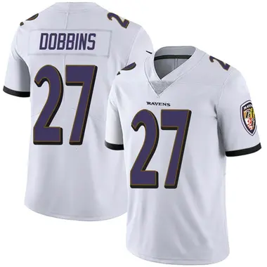 Men's Nike Baltimore Ravens J.K. Dobbins Vapor Untouchable Jersey - White Limited