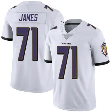 Men's Nike Baltimore Ravens Ja'Wuan James Vapor Untouchable Jersey - White Limited
