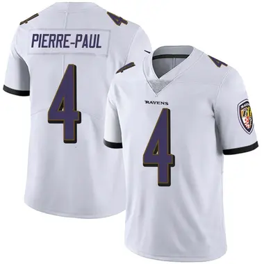 Men's Nike Baltimore Ravens Jason Pierre-Paul Vapor Untouchable Jersey - White Limited