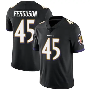 Men's Nike Baltimore Ravens Jaylon Ferguson Alternate Vapor Untouchable Jersey - Black Limited