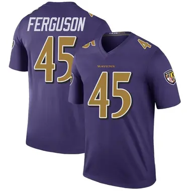 Men's Nike Baltimore Ravens Jaylon Ferguson Color Rush Jersey - Purple Legend