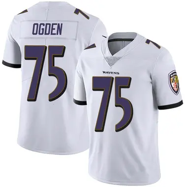 Men's Nike Baltimore Ravens Jonathan Ogden Vapor Untouchable Jersey - White Limited