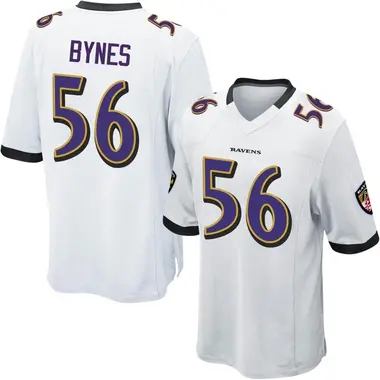 Men's Nike Baltimore Ravens Josh Bynes Jersey - White Game