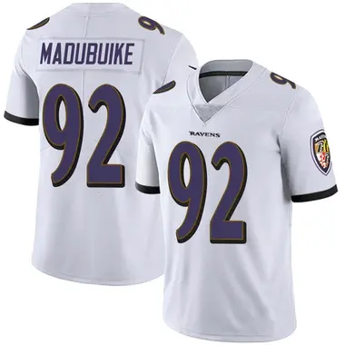 Men's Nike Baltimore Ravens Justin Madubuike Vapor Untouchable Jersey - White Limited
