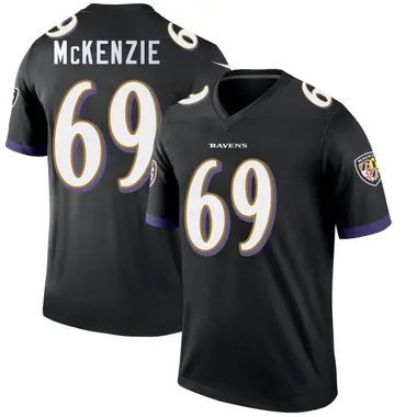 Men's Nike Baltimore Ravens Kahlil McKenzie Jersey - Black Legend
