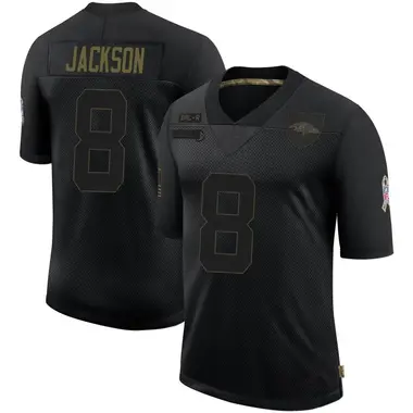 men's baltimore ravens lamar jackson nike purple game jersey