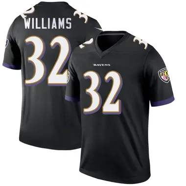 Men's Nike Baltimore Ravens Marcus Williams Jersey - Black Legend