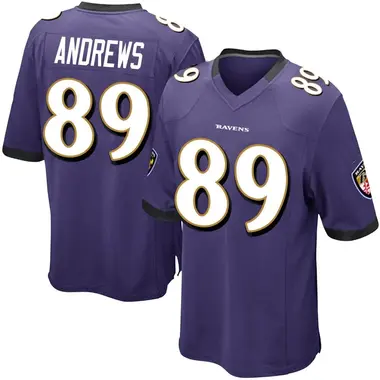 Men's Nike Baltimore Ravens Mark Andrews Team Color Jersey - Purple Game