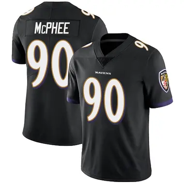 Men's Nike Baltimore Ravens Pernell McPhee Alternate Vapor Untouchable Jersey - Black Limited