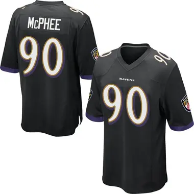 Men's Nike Baltimore Ravens Pernell McPhee Jersey - Black Game