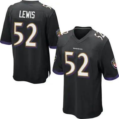 Men's Nike Baltimore Ravens Ray Lewis Jersey - Black Game