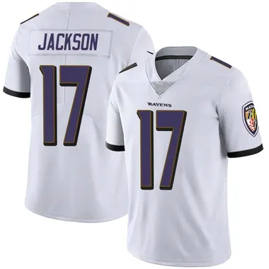 Men's Nike Baltimore Ravens Robert Jackson Vapor Untouchable Jersey - White Limited