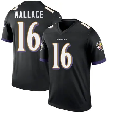 Men's Nike Baltimore Ravens Tylan Wallace Jersey - Black Legend
