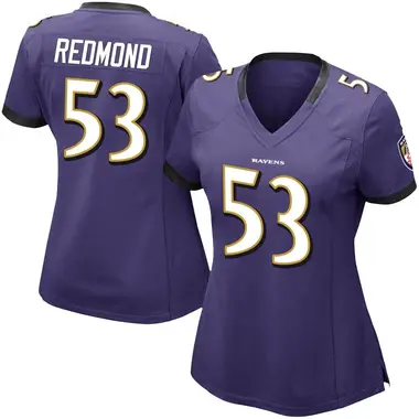 Women's Nike Baltimore Ravens Adam Redmond Team Color Vapor Untouchable Jersey - Purple Limited