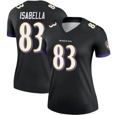 Women's Nike Baltimore Ravens Andy Isabella Jersey - Black Legend