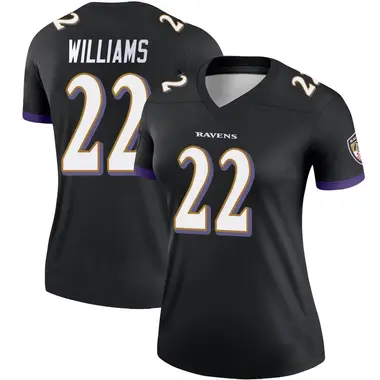 Women's Nike Baltimore Ravens Damarion Williams Jersey - Black Legend