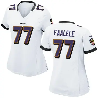 Women's Nike Baltimore Ravens Daniel Faalele Jersey - White Game