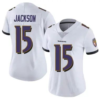 Women's Nike Baltimore Ravens DeSean Jackson Vapor Untouchable Jersey - White Limited