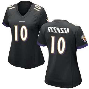 Women's Nike Baltimore Ravens Demarcus Robinson Jersey - Black Game