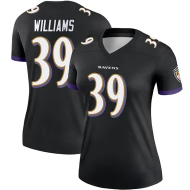 Women's Nike Baltimore Ravens Denzel Williams Jersey - Black Legend