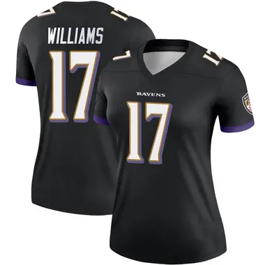 Women's Nike Baltimore Ravens Devon Williams Jersey - Black Legend