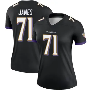 Women's Nike Baltimore Ravens Ja'Wuan James Jersey - Black Legend
