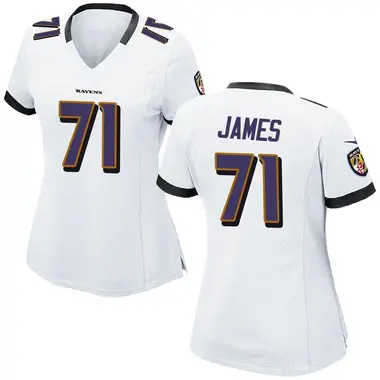 Women's Nike Baltimore Ravens Ja'Wuan James Jersey - White Game