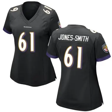 Women's Nike Baltimore Ravens Jaryd Jones-Smith Jersey - Black Game