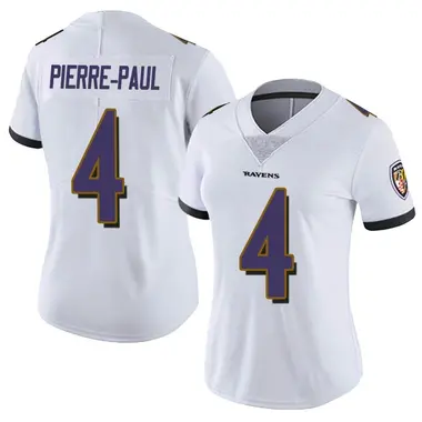 Women's Nike Baltimore Ravens Jason Pierre-Paul Vapor Untouchable Jersey - White Limited