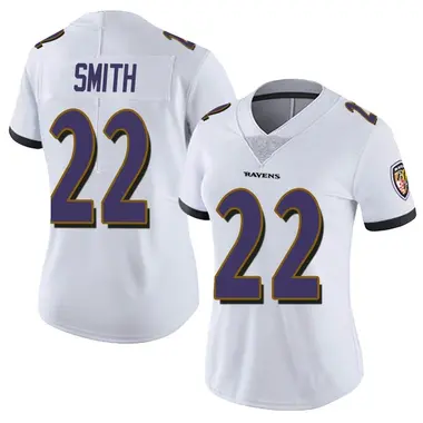Women's Nike Baltimore Ravens Jimmy Smith Vapor Untouchable Jersey - White Limited
