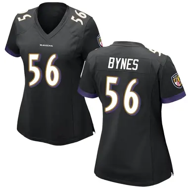 Women's Nike Baltimore Ravens Josh Bynes Jersey - Black Game