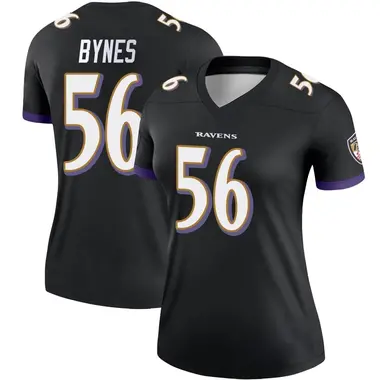 Women's Nike Baltimore Ravens Josh Bynes Jersey - Black Legend