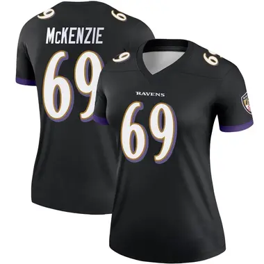 Women's Nike Baltimore Ravens Kahlil McKenzie Jersey - Black Legend