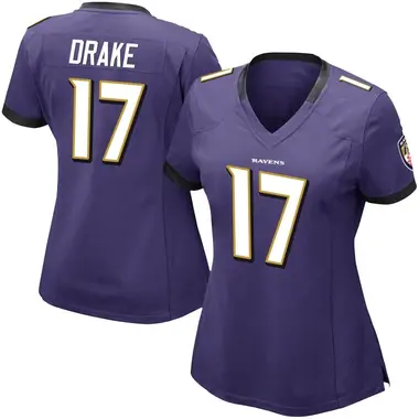 Women's Nike Baltimore Ravens Kenyan Drake Team Color Vapor Untouchable Jersey - Purple Limited